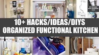 10+ Ideas/Hacks/DIYs for Organized & Functional Kitchen Video Episode | Bhavna's Kitchen