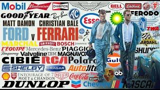 top 10 brands in FORD V FERRARI 2019 – product placement
