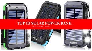 ✔️ TOP 10 BEST SOLAR POWER BANK 