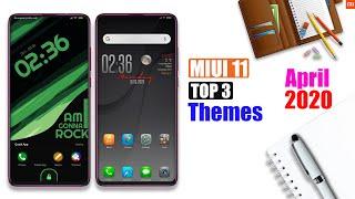 Top 3 MIUI 11 Premium Themes [No Third Party] MIUI 11 Supported Themes of April 2020