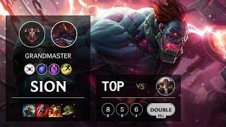 Sion Top vs Sett - KR Grandmaster Patch 10.5