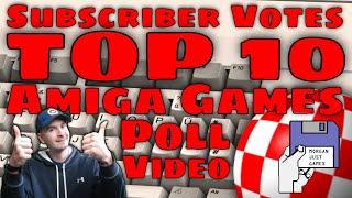 Top Ten Amiga Game Video - Subscriber Answers from Poll. Top 10 Amiga Games - Morgan Just Games