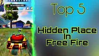 Top 5 Hidden Place In Free Fire