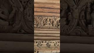 Wood Carving In Nepal | Perfect Example Of Hand Skill Without Machine Part 3 |#shorts #youtubeshorts