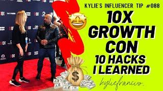 10X GROWTH CON 2019 | TOP Social Media Marketing Hacks I Learned from Grant Cardone // Kylie Francis