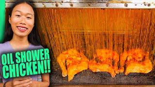 $10 Street Food Challenge in Saigon, Vietnam!! Oil Shower Chicken?!