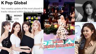 BLACKPINK on TOP in GENIUS Year End Chart, MONEY Global Record, Lalisa Dance Challenge, Etc