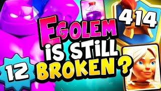 LEVEL 12 ROAD TO TOP 10! ELIXER GOLEM IS STILL GOOD?! - Clash Royale