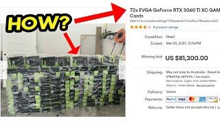 HOW do SCALPERS get 72x GPUs and MAKE $45K Profit on ONE sale?