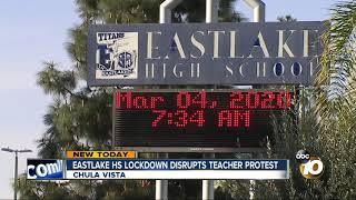 Lockdown disrupts teacher protest at Chula Vista school