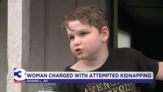 ‘Get in the trunk’: 10-year-old Arkansas boy fights off would-be kidnapper