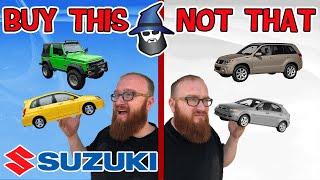 The CAR WIZARD shares the top SUZUKIS TO Buy & NOT to Buy