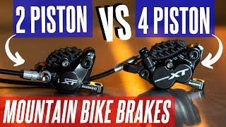 2 Piston vs 4 Piston MTB Brakes | Which is best for you?