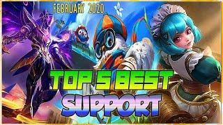 Top 5 BEST Support in Mobile Legends Season15 - FEBRUARY 2020