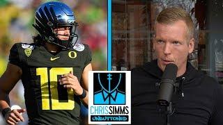 Joe Burrow, Tua Tagovailoa top Norris' first mock draft | Chris Simms Unbuttoned | NBC Sports