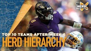 Herd Hierarchy: Colin ranks the top 10 teams in the NFL after Week 6 | NFL | THE HERD