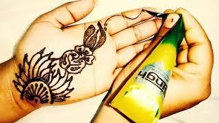 Very beautiful stylish front hand mehndi design