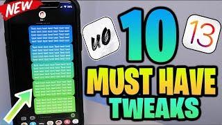 Top 10 AMAZING Must Have Cydia Tweaks For iOS 13-13.3 Unc0ver Jailbreak!