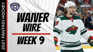 2021-22 Fantasy Hockey - Week 9 Top Waiver Wire Players to Add - Fantasy Hockey Advice