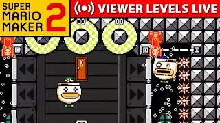 Super Mario Maker 2 Livestream - Viewer Levels!