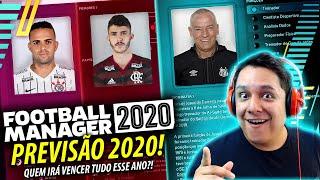 PREVISÕES do FUTEBOL Em 2020!! Quem MITOU!? FOOTBALL MANAGER 2020 EXPERIMENTO!! 