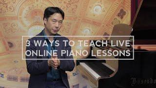 How To Teach Online Piano Lessons | Cunningham Piano