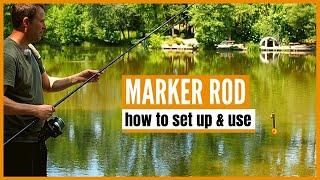 Carp fishing - Marker rod: How to set up and use (step by step)