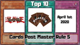 Top 10 Problem Cards Post Master Rule 5