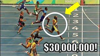 $30,000,000 in 3 Minutes || Usain Bolt's Incredible 2016 Season