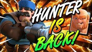 OVERPOWERED!! BEST GIANT HUNTER COMBO DOMINATES!! - Clash Royale