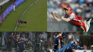 Top 10 single hand catches in cricket history ||best catches