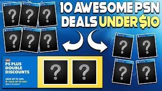 TOP 10 AWESOME PSN GAME DEALS UNDER $10 RIGHT NOW!