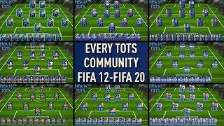 EVERY TOTS Community/Most Consistent: FIFA 12 - FIFA 20