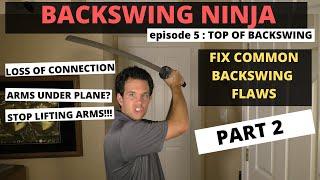 Fix Common Top of Backswing Pitfalls PART 2 - SDGA Episode 5 | Tom Saguto, PGA | SagutoGolf