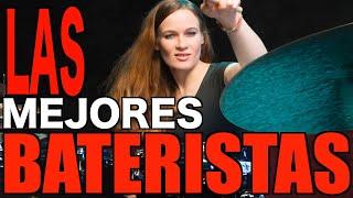 ¡TOP 10 Las MEJORES BATERISTAS del MUNDO!