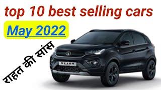 Top 10 cars sold in India in may 2022