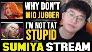 SUMIYA: I'm not that Stupid to Pick Jugg now |  Sumiya Invoker Stream Moment #1382