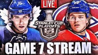 HABS VS LEAFS GAME 7 LIVESTREAM (Montreal Canadiens VS Toronto Stream NHL 2021 Stanley Cup Playoffs)