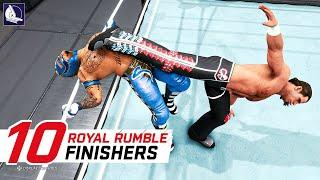 WWE 2K20 Top 10 Greatest Royal Rumble Finishers