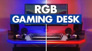 I Made a RGB/LED Gaming Desk