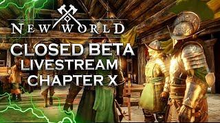 THE FINAL DAY ► CLOSED BETA ENDS #10 | New World MMORPG (Q&A, Max Level Content)