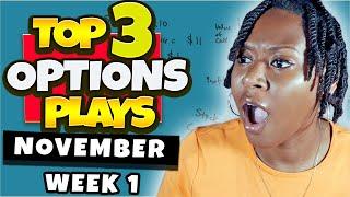 Top 3 Options Plays This Week [Weekly Option Trades] 