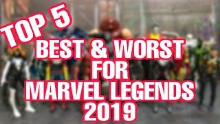 TOP 5 BEST & WORST Action Figures for Marvel Legends in Year 2019
