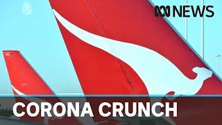 Coronavirus hits business with Qantas flagging potential job losses | ABC News