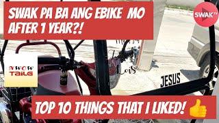 Ebike Review After 1 Year | Top 10 Things Na Nagustuhan Ko