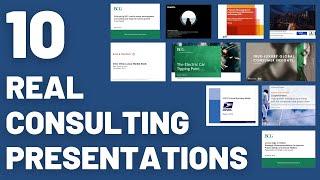 10 REAL Consulting Presentations from McKinsey, BCG, Bain and more (and where to download them)