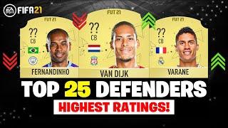 FIFA 21 | TOP 25 BEST DEFENDERS RATING! 