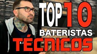 TOP 10 BATERISTAS TECNICOS - Los bateristas más técnicos del Mundo