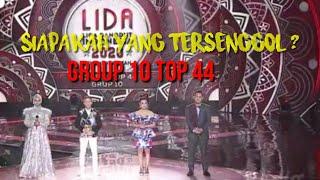 Yang tersenggol tadi malam group 10 top 44 Lida 2020