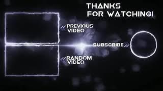 Amazing Top 10 New End Screen Outro Template 2021| No Copyright